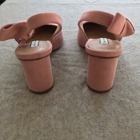 Zara ballet pink mules with bow - Picture 5 of 7
